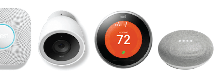 smart home nest products right