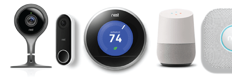 smart home nest products right